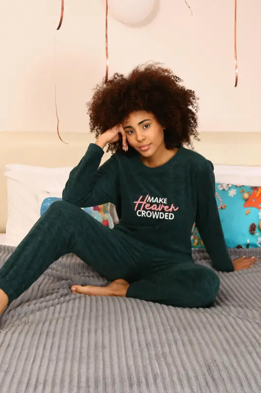 Akbeniz Welsoft Polar Women's Pajama Set 8516 - 4