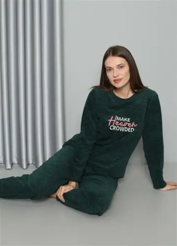Akbeniz Welsoft Polar Women's Pajama Set 8516 - 7