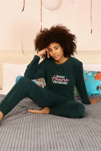 Akbeniz Welsoft Polar Women's Pajama Set 8516 - 4