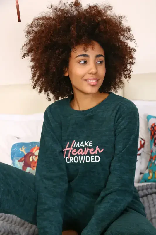 Akbeniz Welsoft Polar Women's Pajama Set 8516 - 6