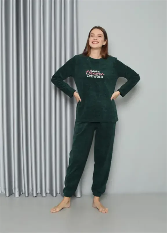 Akbeniz Welsoft Polar Women's Pajama Set 8516 - 9