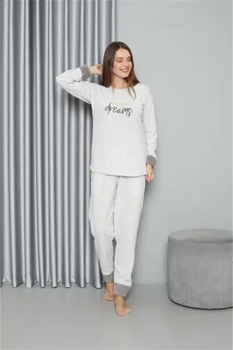 Akbeniz Welsoft Polar Women's Pajamas Set 8515 - 5