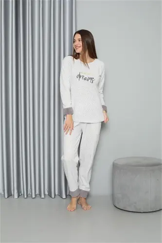 Akbeniz Welsoft Polar Women's Pajamas Set 8515 - 6