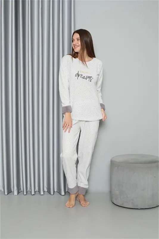 Akbeniz Welsoft Polar Women's Pajamas Set 8515 - 6