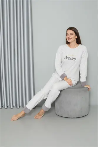 Akbeniz Welsoft Polar Women's Pajamas Set 8515 - 7
