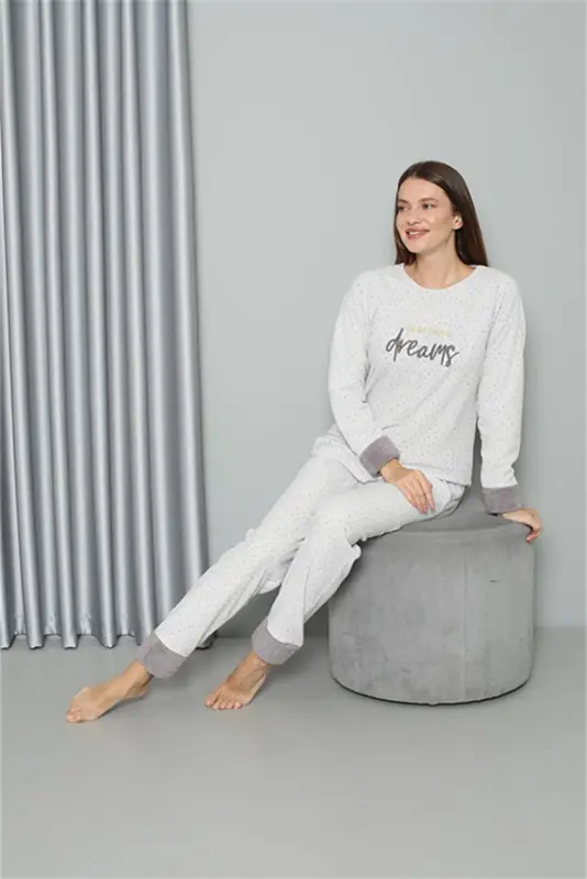 Akbeniz Welsoft Polar Women's Pajamas Set 8515 - 7