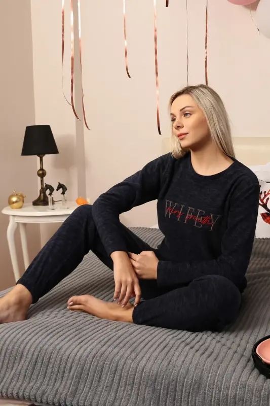 Akbeniz Welsoft Polar Women's Pajamas Set 8517 - 2