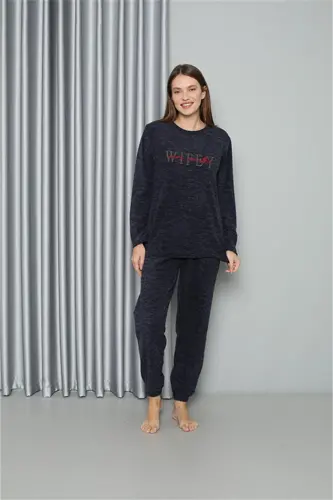 Akbeniz Welsoft Polar Women's Pajamas Set 8517 - 4