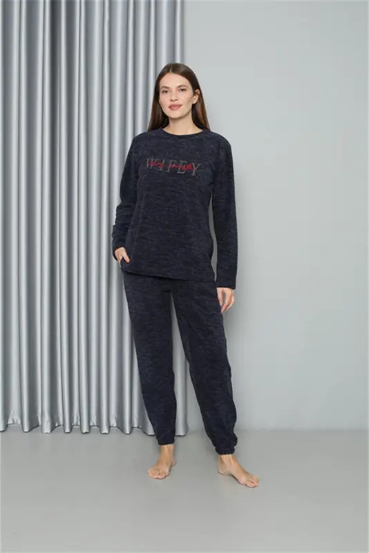 Akbeniz Welsoft Polar Women's Pajamas Set 8517 - 6