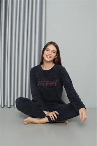 Akbeniz Welsoft Polar Women's Pajamas Set 8517 - 7