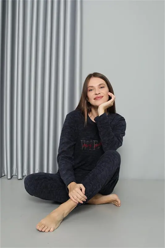 Akbeniz Welsoft Polar Women's Pajamas Set 8517 - 8