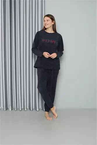 Akbeniz Welsoft Polar Women's Pajamas Set 8517 - 5