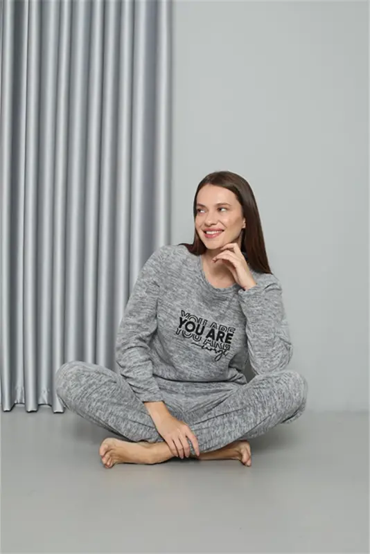 Akbeniz Welsoft Polar Women's Pajamas Set 8518 - 5