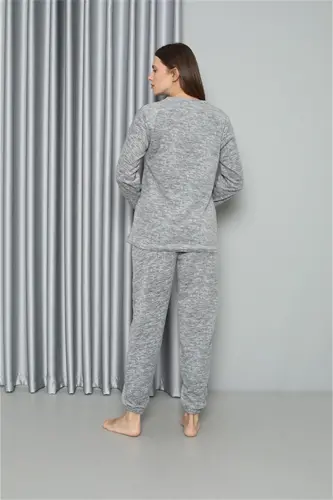 Akbeniz Welsoft Polar Women's Pajamas Set 8518 - 8