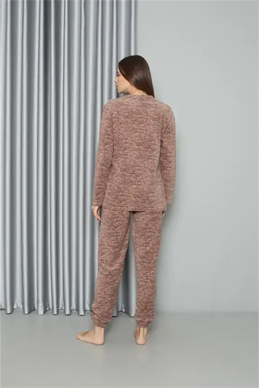 Akbeniz Welsoft Polar Women's Pajamas Set 8519 - 7