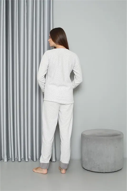 Akbeniz Welsoft Polar Женский Пижамный Комплект 8515 - 8