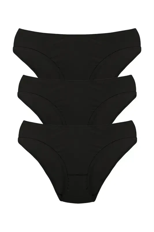 Akbeniz Women's 3-Pack Panties 40241 - 1