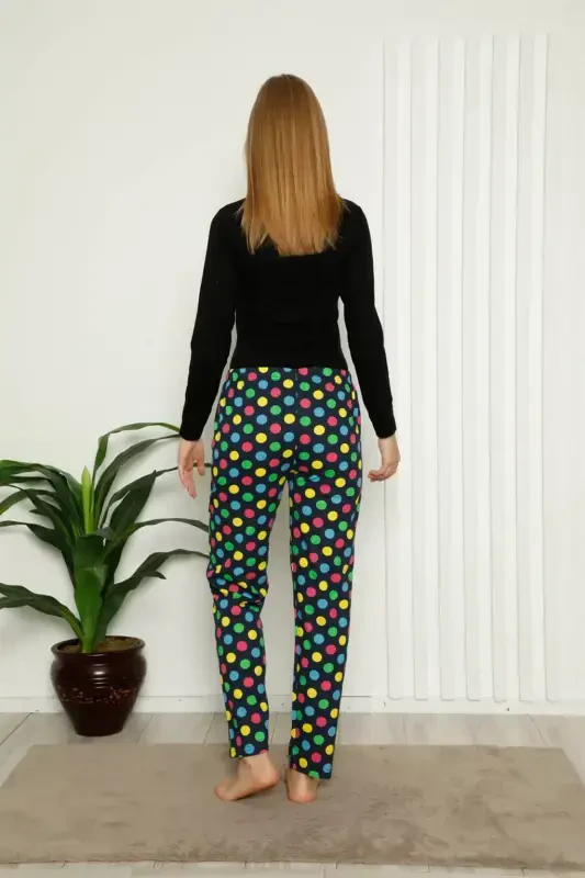 Akbeniz Women's Cotton Bottom Pajamas 27384 - 2