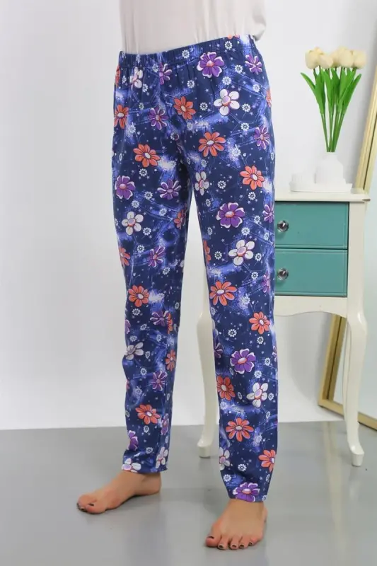Akbeniz Women's Cotton Bottom Pajamas 27391 - 2