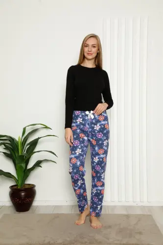 Akbeniz Women's Cotton Bottom Pajamas 27391 - 4