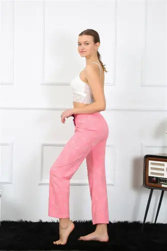 Akbeniz Women's Cotton Bottom Pajamas 27462 - 3