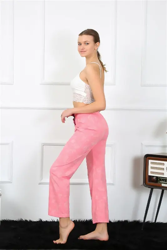 Akbeniz Women's Cotton Bottom Pajamas 27462 - 3