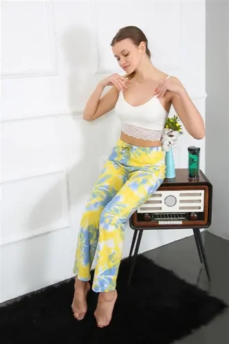Akbeniz Women's Cotton Bottom Pajamas 27466 - 2