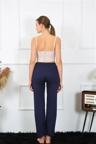 Akbeniz Women's Cotton Bottom Pajamas 27468 - 5