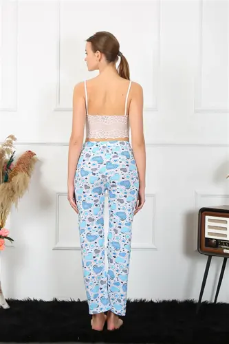 Akbeniz Women's Cotton Bottom Pajamas 27469 - 5