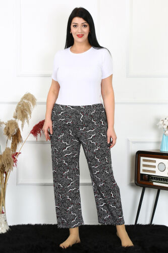 Akbeniz Women's Cotton Plus Size Bottoms Pajamas 27491 - 1