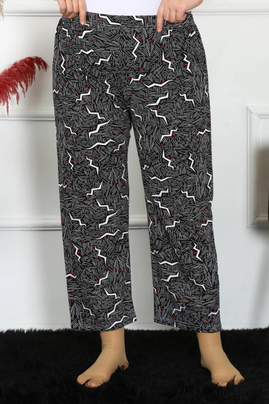 Akbeniz Women's Cotton Plus Size Bottoms Pajamas 27491 - 4
