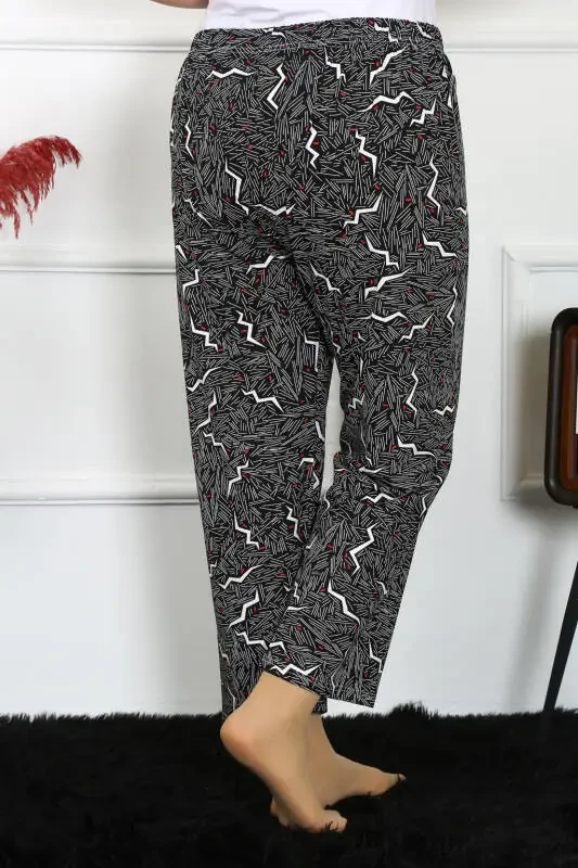 Akbeniz Women's Cotton Plus Size Bottoms Pajamas 27491 - 2