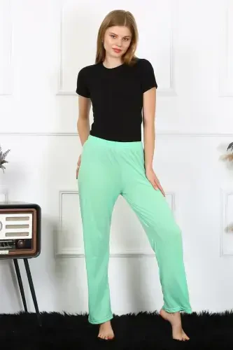 Akbeniz Women's Cotton Single Bottom Pajamas 27496 - 5