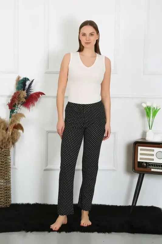 Akbeniz Women's Cotton Single Bottom Pajamas 27521 - 2