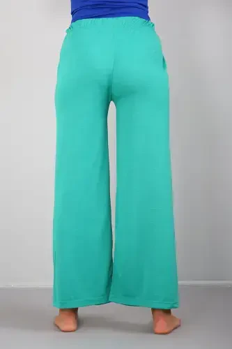 Akbeniz Women's Knitted Wide Leg Pants 210036 - 3