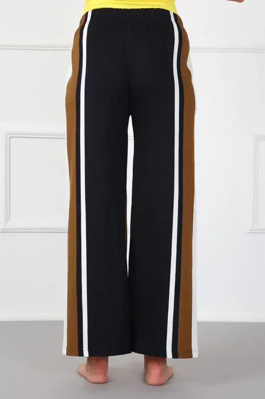 Akbeniz Women's Knitted Wide Leg Trousers 210015 - 4