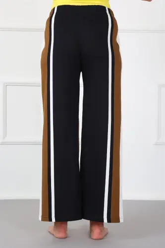 Akbeniz Women's Knitted Wide Leg Trousers 210015 - 4