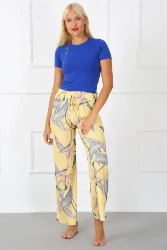 Akbeniz Women's Knitted Wide Leg Trousers 210019 - 3