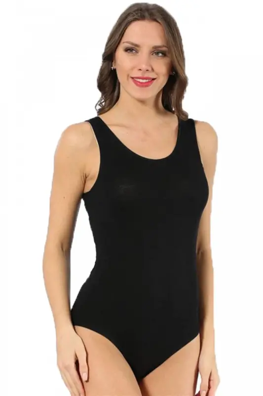 Akbeniz Women's Thick Strap Bodysuit 238 - AKBENIZ
