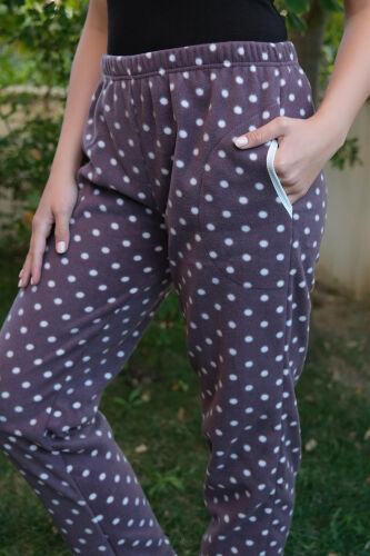 Akbeniz Women's Welsoft Polar Thermal Bottom Pajamas 210054 - Modazone (1)