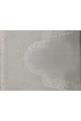 Akella Işlemelik Akıllı Seccade Bej - Gri 