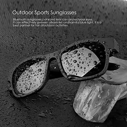 Smart Glasses Wireless Bluetooth Sunglasses Open Ear Music&Hands-Free Calling,for Men&Women,Polarized Lenses - 3