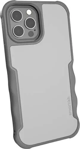 Smartish iPhone 12 Pro Max Armor Case - Gripzilla [Rugged + Protective] Slim Tough Grip Cover - Gray Area 