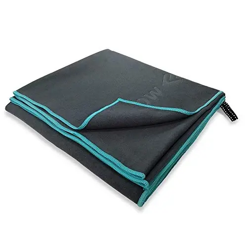 Akış Yüzme Ekipmanları Akış Hidro Spor Havlusu - Orta ve Büyük Boylarda Yüzme, Havuz, Triatlon ve Diğer Su Sporları için Mikrofiber Hızlı Kuruyan Yüzme Havluları (Gri, X-Large (72
