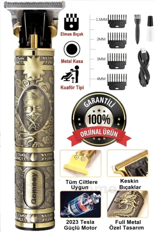 Аккумуляторная бритва для волос, бороды, лазерная эпиляция перед процедурой, руки, ноги, щеки, подмышки, тело - GOMEEY