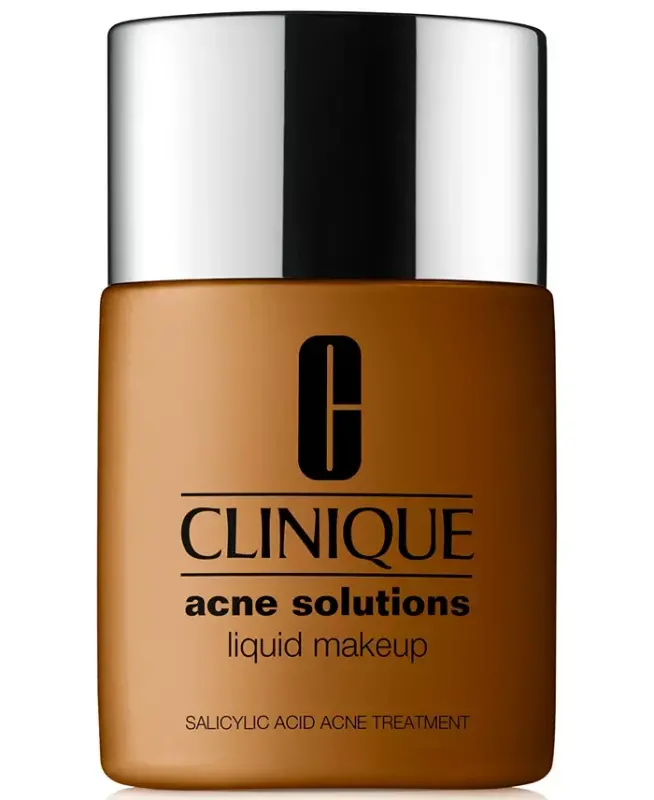 Acne Solutions Liquid Makeup Foundation, 1 oz.-Amber - 1