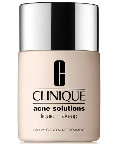 Acne Solutions Liquid Makeup Foundation, 1 oz.-Flax 