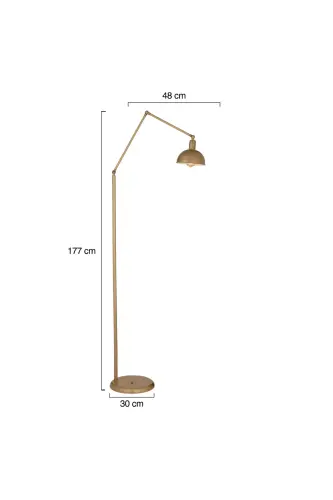 Aksu Eskigan Zamonaviy Retro Dizayn Metall Chiroq - 7