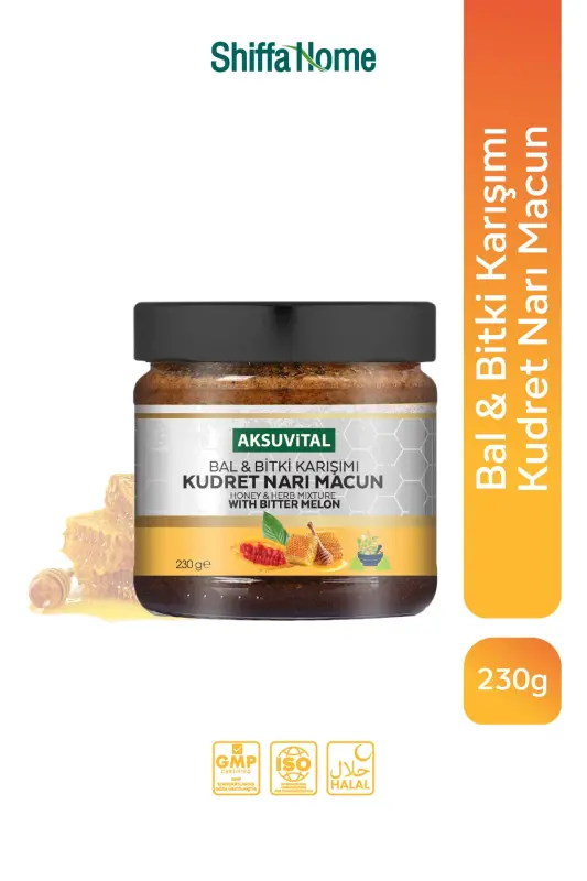 Aksuvital Bal Bitki Karışımı Ballı Kudret Narı Macunu 230 G - 2