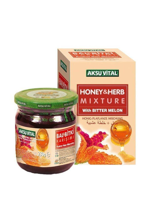 Aksuvital Honey Herb Mixture Pomegranate Paste 230 G - 3